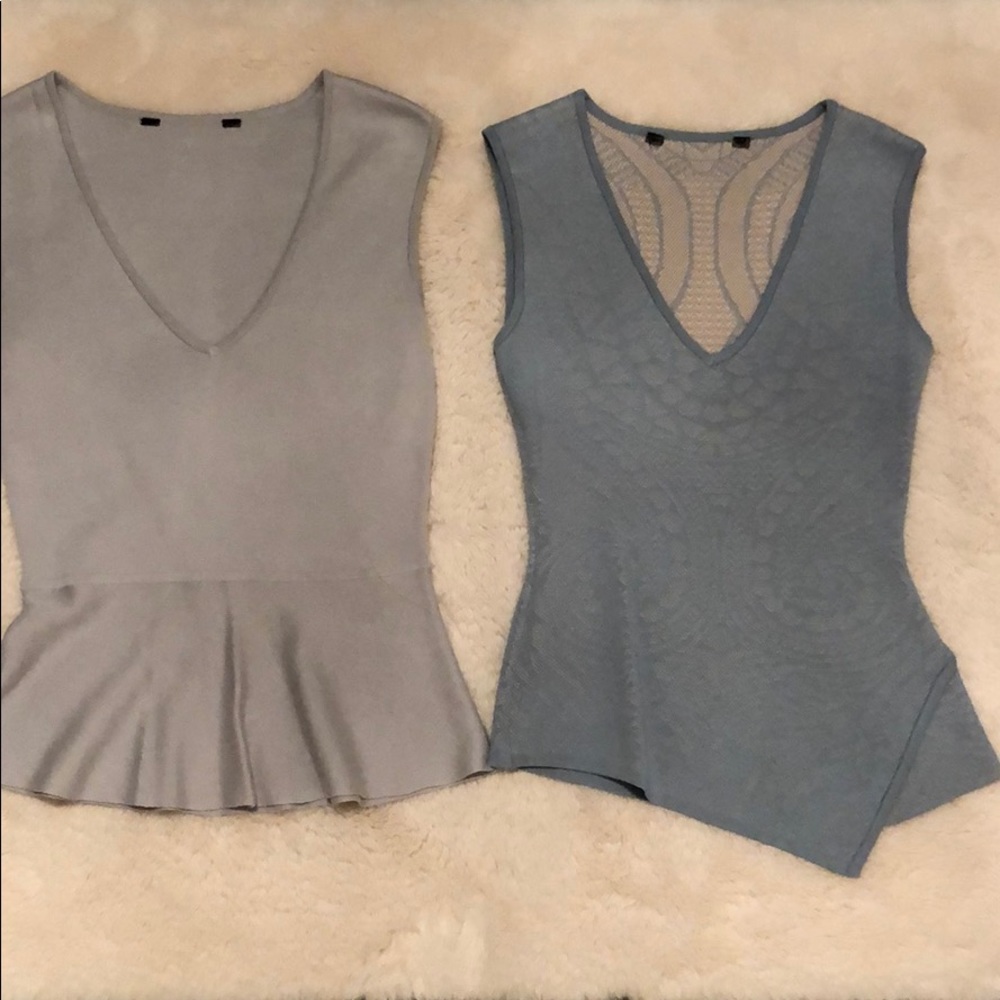 BCBG PEPLUM TOPS XXS